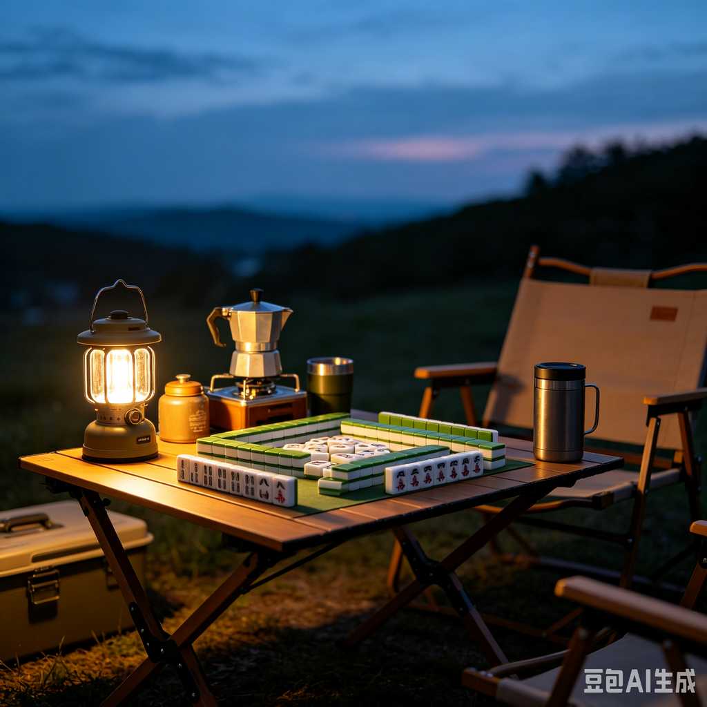 best portable mahjong set for camping