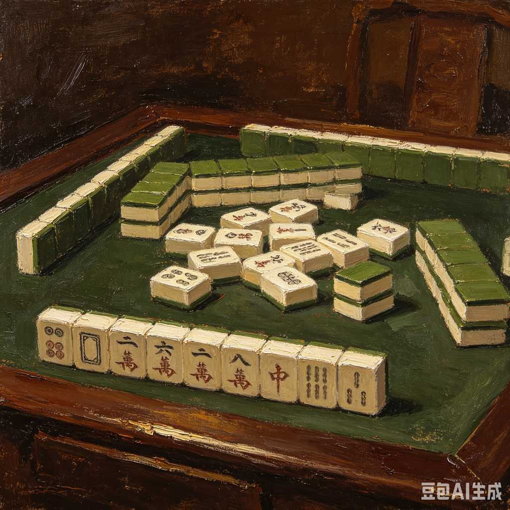 clear printing mahjong characters