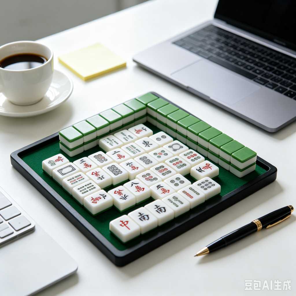 scratch resistant print mahjong set