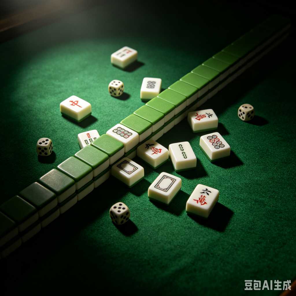 asian classic board game mahjong
