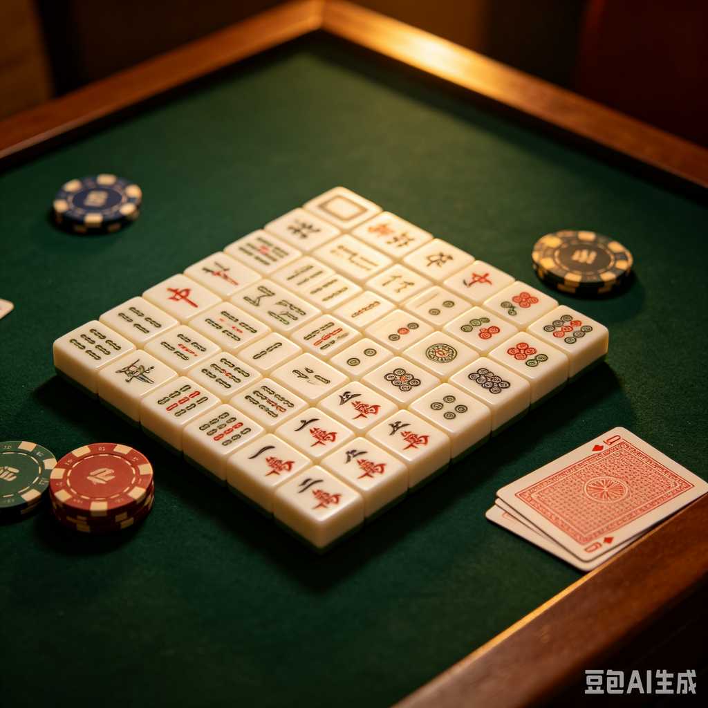 smooth print surface mahjong tiles